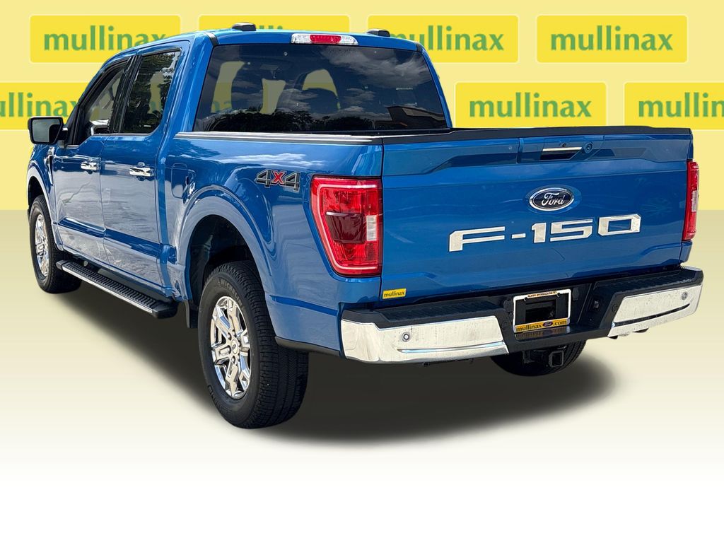 Certified Used 2021 Blue Ford XLT image 9