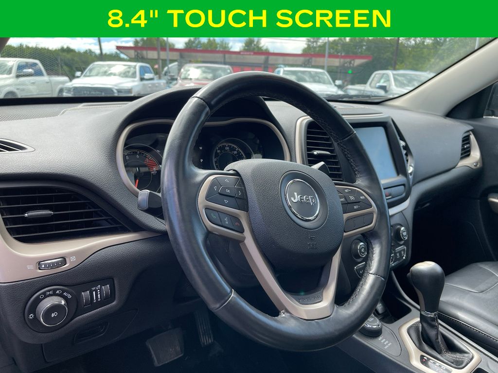 used 2017 Jeep Cherokee car, priced at $13,000