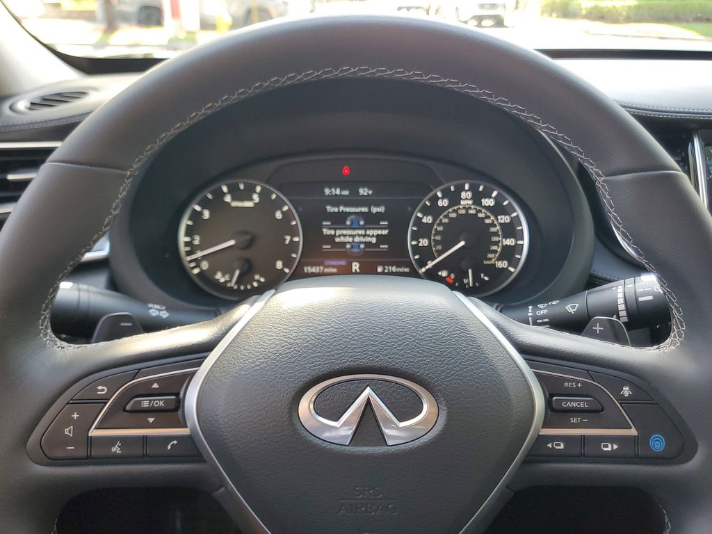 used 2025 INFINITI QX50 car, priced at $31,895
