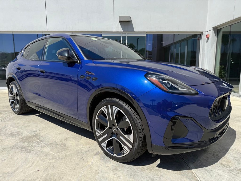 Blu Intenso Metallic 2025 Maserati Grecale SUV / Crossover All-Wheel Drive 1-Speed Automatic