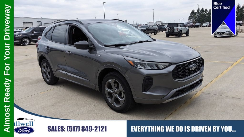 Carbonized Gray Metallic 2024 Ford Escape ST-Line AWD SUV / Crossover All-Wheel Drive 8-Speed Automatic