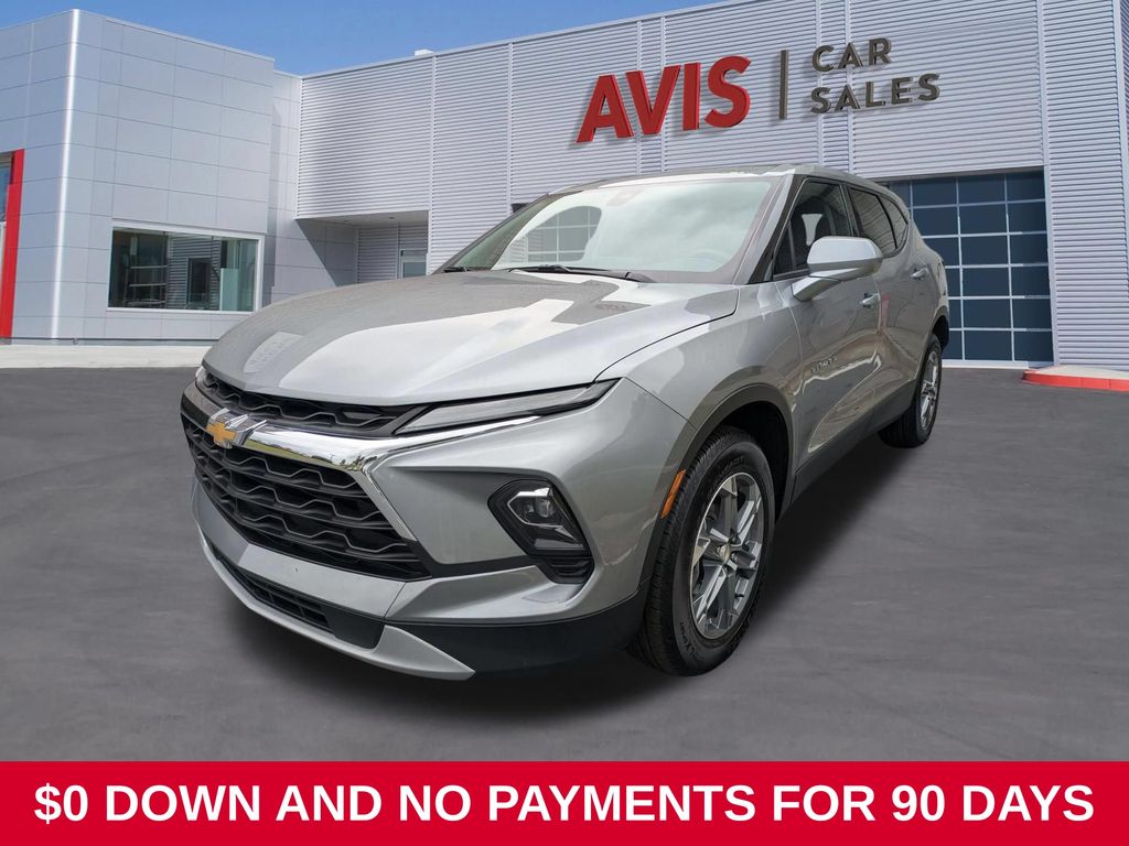 Gray 2025 Chevrolet Blazer SUV / Crossover 9-Speed Automatic Overdrive