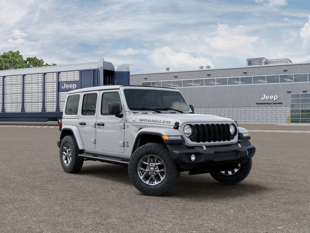 New 2026 Bright White Clearcoat Jeep  image 5