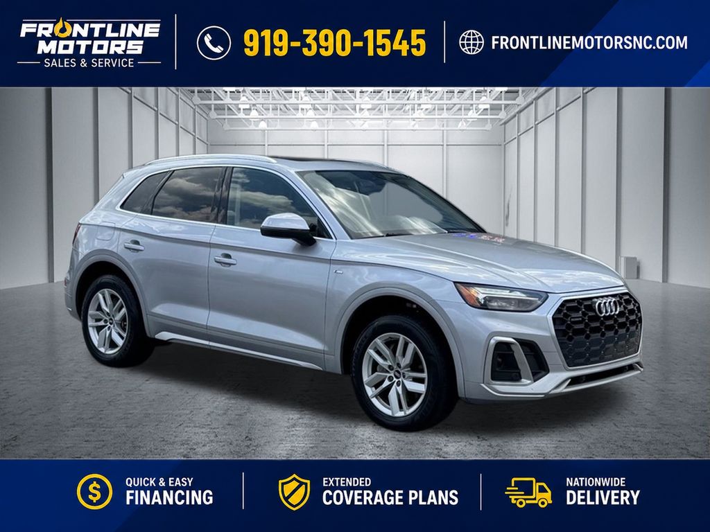 Florett Silver Metallic 2022 Audi Q5 SUV / Crossover All-Wheel Drive 7-Speed Dual Clutch
