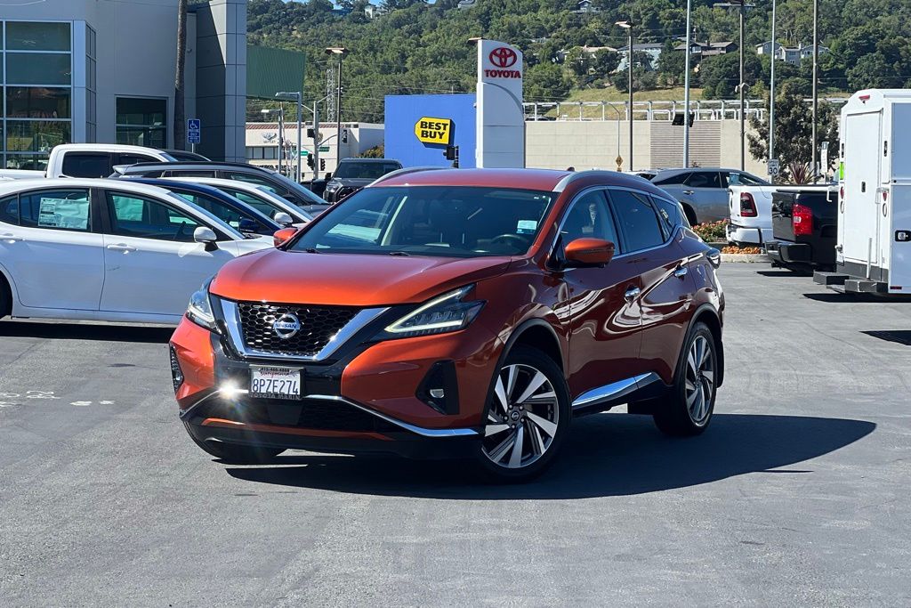 Used 2019 Nissan Murano SL with VIN 5N1AZ2MJ7KN101532 for sale in San Rafael, CA