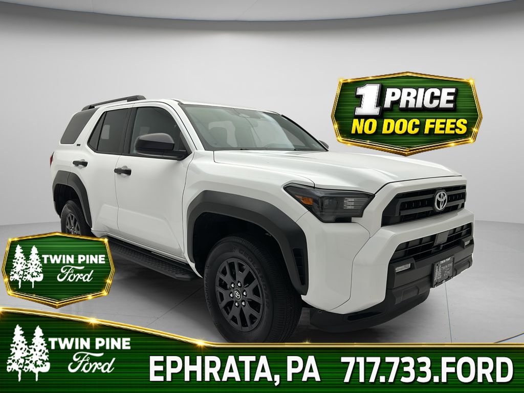 Ice Cap 2025 Toyota 4Runner SUV / Crossover Four-Wheel Drive 8-Speed Automatic