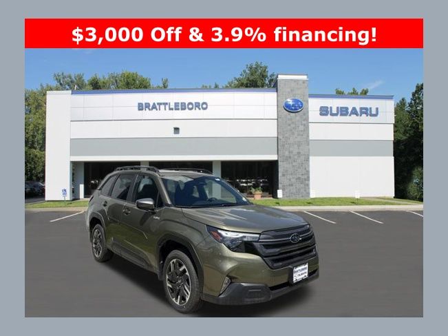 Autumn Green Metallic 2026 Subaru Forester Hybrid SUV / Crossover All-Wheel Drive Continuously Variable Transmission