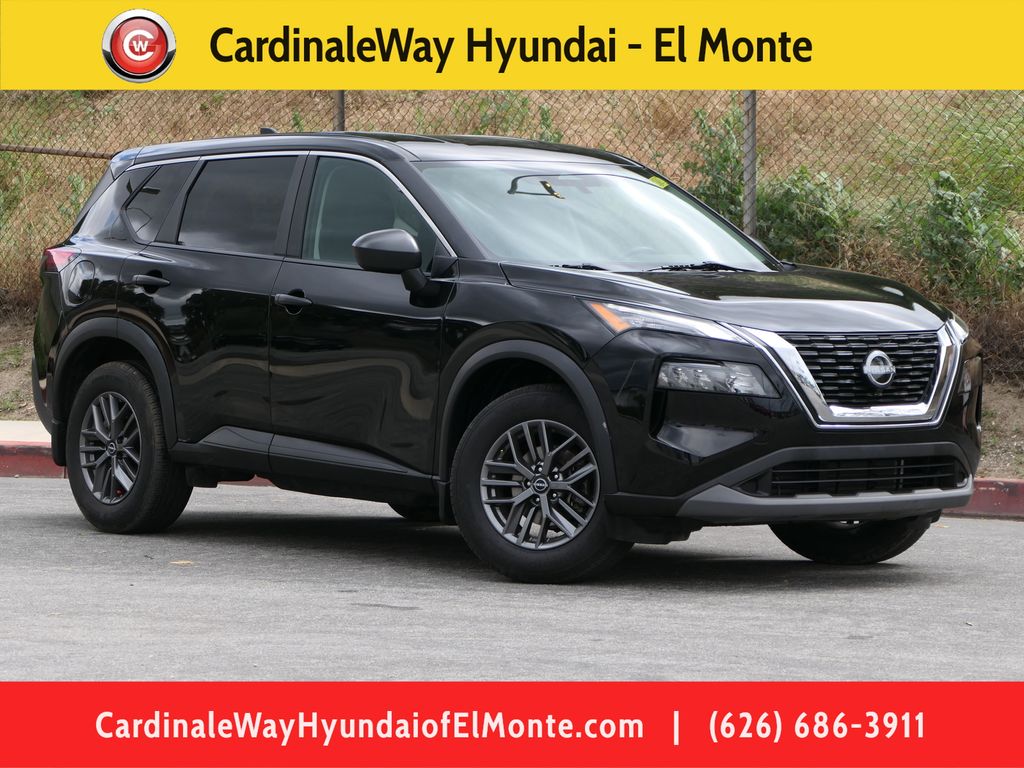 Super Black 2023 Nissan Rogue SUV / Crossover Front-Wheel Drive Continuously Variable Transmission