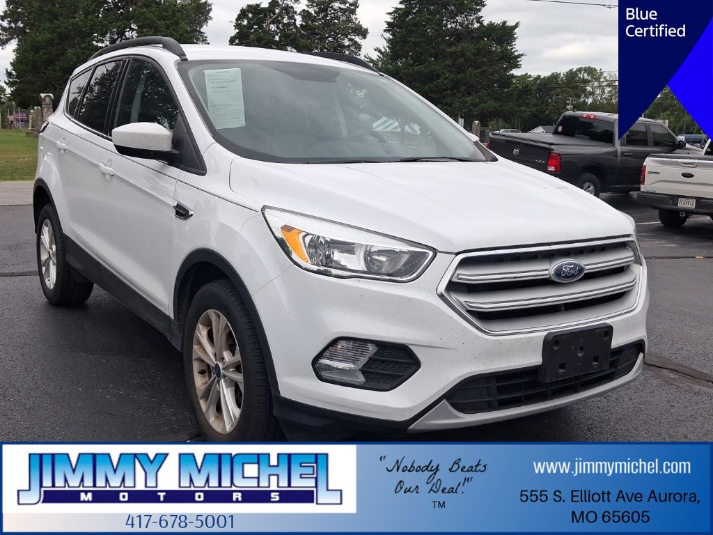 Oxford White 2018 Ford Escape SUV / Crossover All-Wheel Drive 6-Speed Automatic