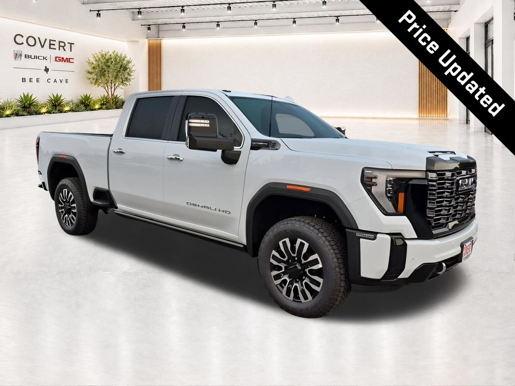 Glacier White 2026 GMC Sierra 2500HD Pickup Truck Four-Wheel Drive Automatic