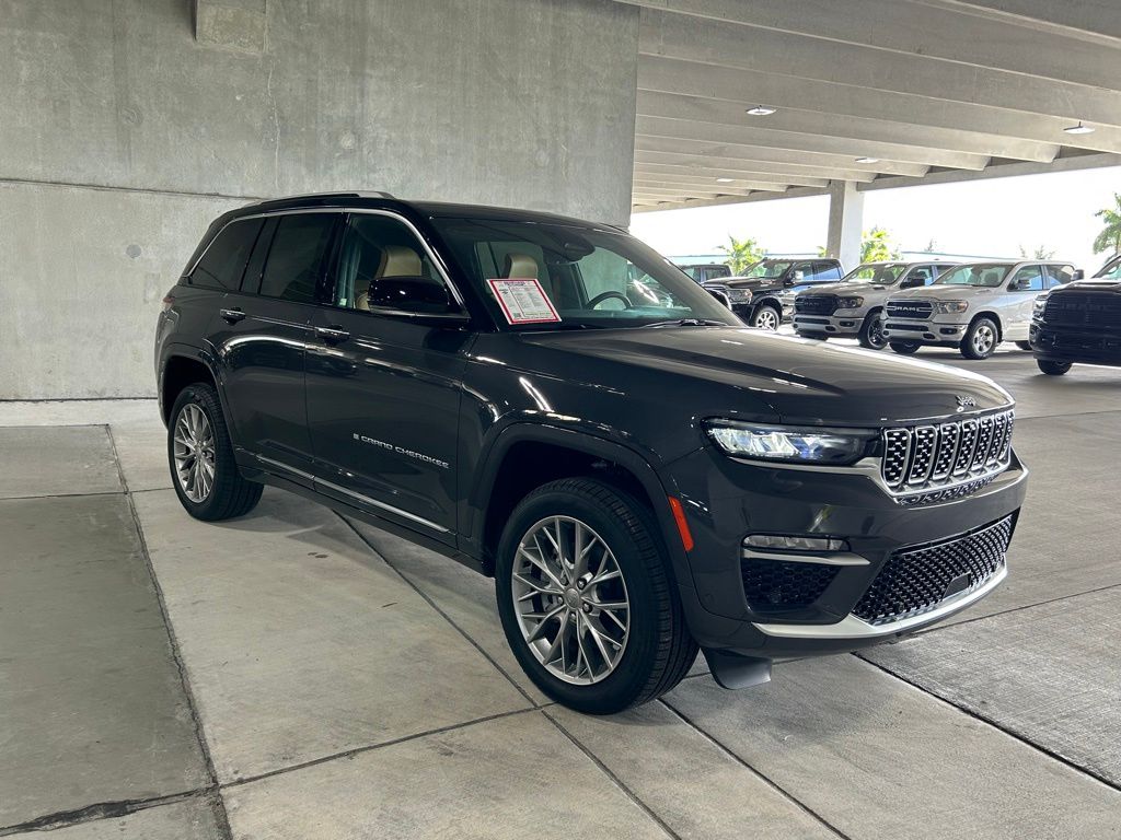 Certified 2022 Jeep Grand Cherokee Summit Reserve 4xe with VIN 1C4RJYE62N8764926 for sale in Miami, FL