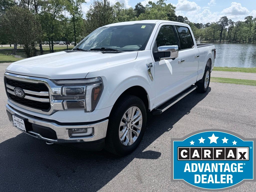 Oxford White 2024 Ford F-150 Pickup Truck Four-Wheel Drive Automatic