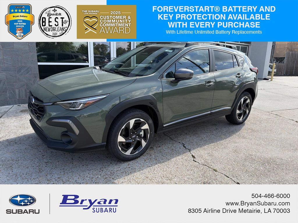 Alpine Green 2026 Subaru Crosstrek Limited AWD SUV / Crossover All-Wheel Drive Continuously Variable Transmission