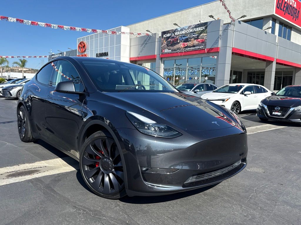 Stealth Gray 2024 Tesla Model Y SUV / Crossover All-Wheel Drive 1-Speed Automatic