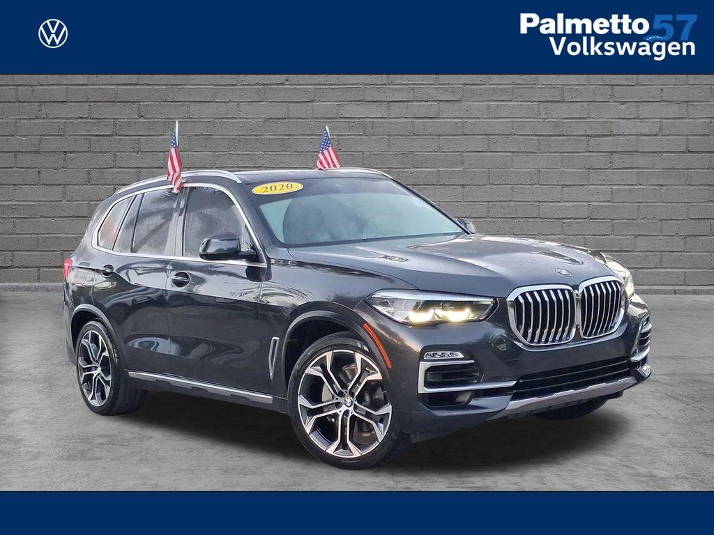 Gray (Dark Graphite) 2020 BMW X5 SUV / Crossover Rear-Wheel Drive 8-Speed Automatic