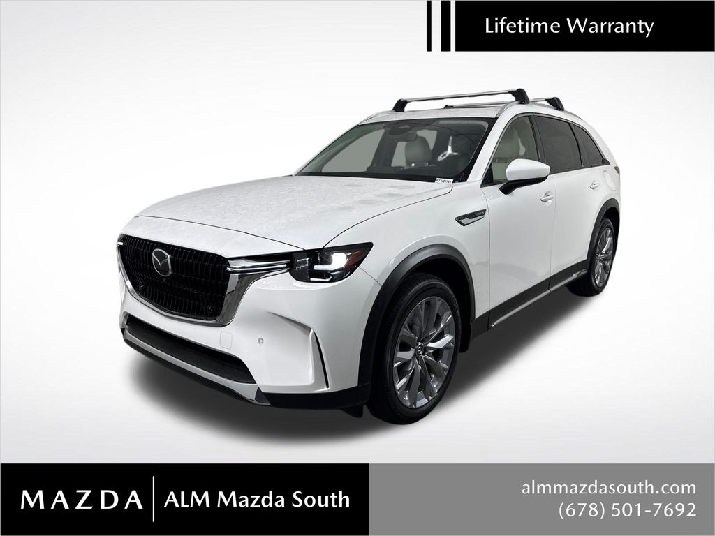 Rhodium White Premium 2026 Mazda CX-90 SUV / Crossover All-Wheel Drive 8-Speed Automatic