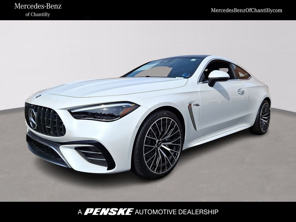 MANUFAKTUR Moonlight White Metallic 2027 Mercedes-Benz CLE Coupe All-Wheel Drive 9-Speed Automatic