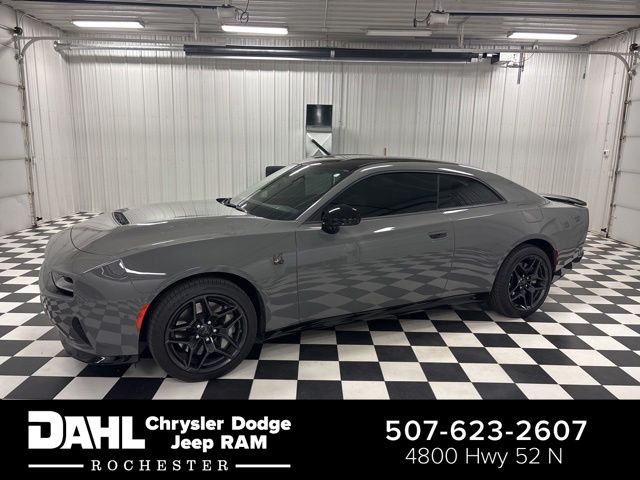 Gray 2026 Dodge Charger Daytona Coupe All-Wheel Drive 8-Speed Automatic