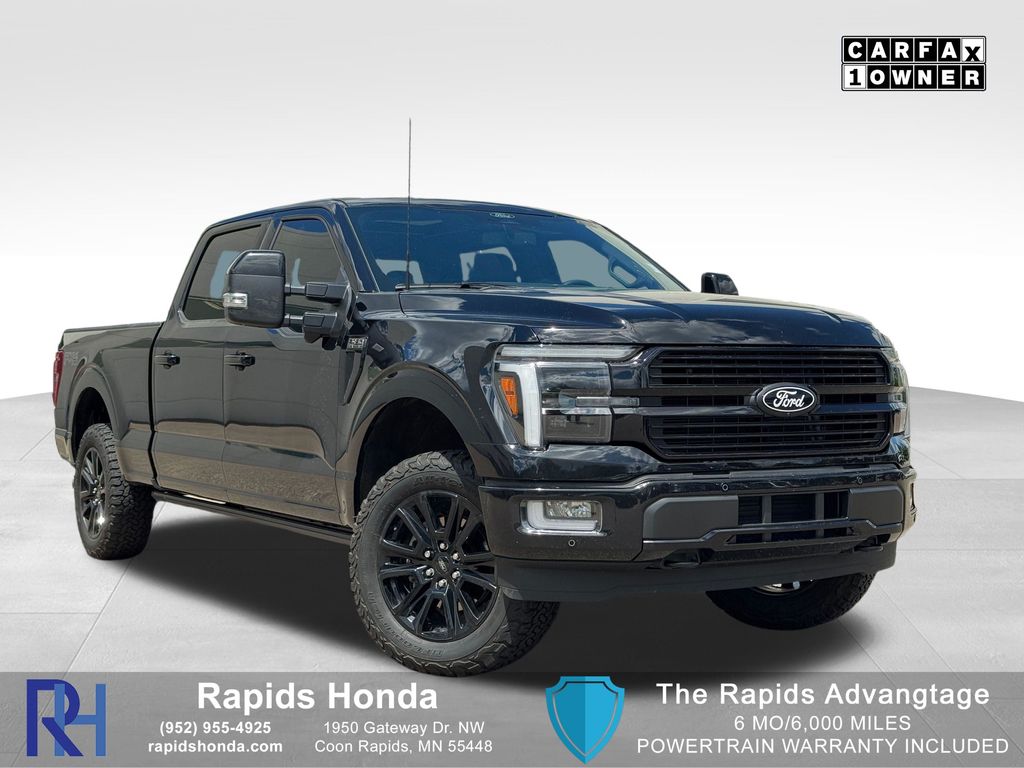 Agate Black Metallic 2024 Ford F-150 Pickup Truck Four-Wheel Drive Automatic