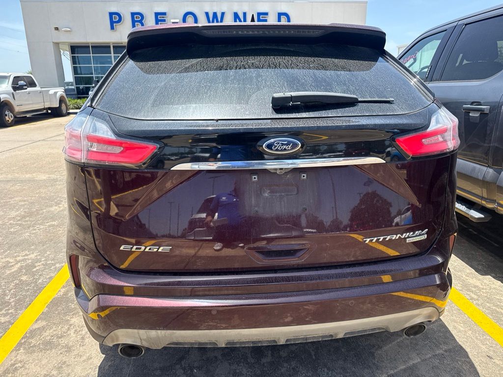 2019 Ford Edge Titanium Red at DeMontrond Gulf Freeway