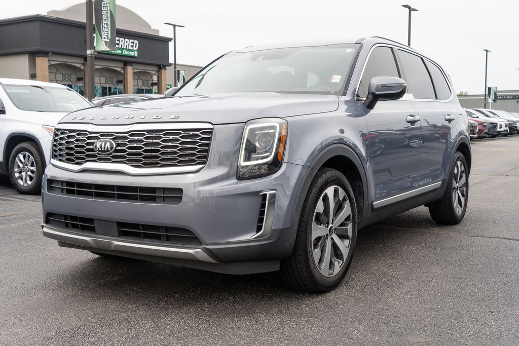 Everlasting Silver 2020 Kia Telluride SUV / Crossover Front-Wheel Drive 8-Speed Automatic