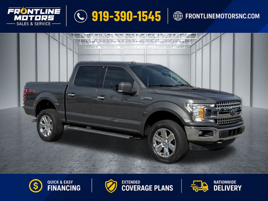 Gray (Magnetic Metallic) 2018 Ford F-150 Pickup Truck Four-Wheel Drive Automatic