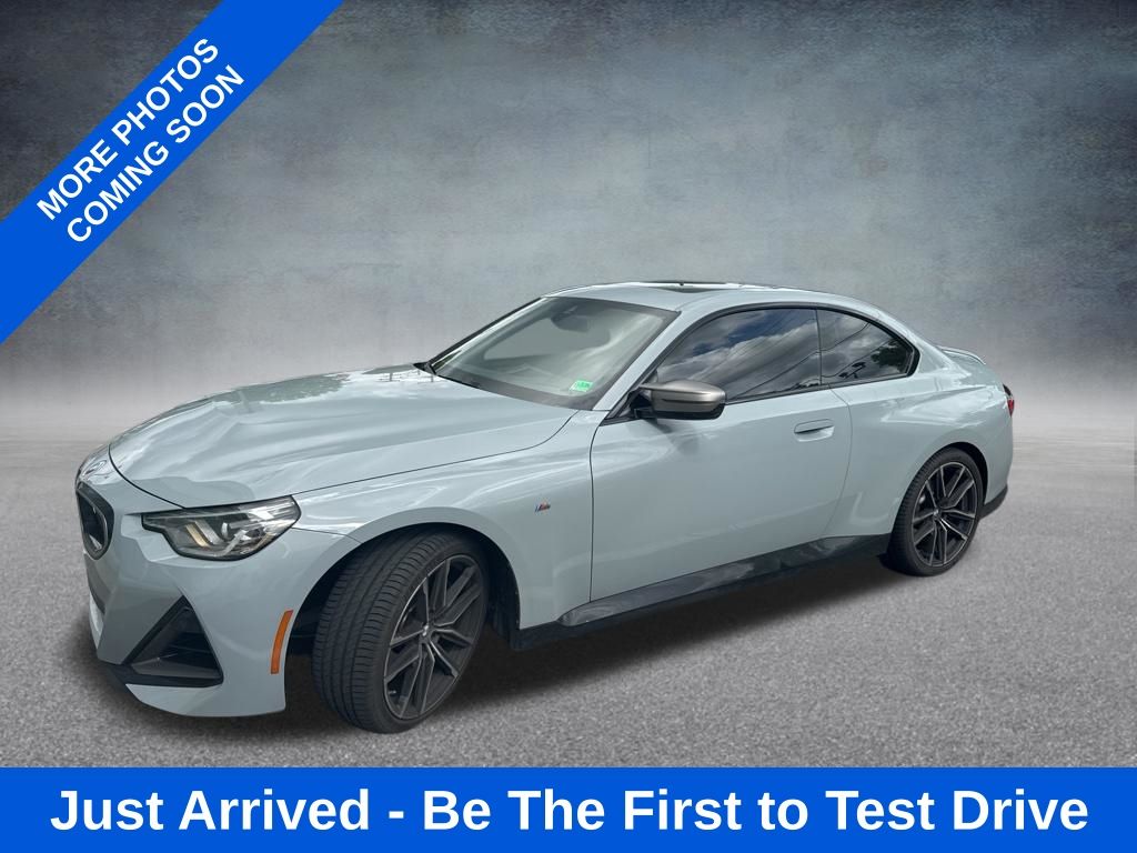 Brooklyn Gray Metallic 2023 BMW 2 Series M240i xDrive Coupe AWD Coupe All-Wheel Drive 8-Speed Automatic