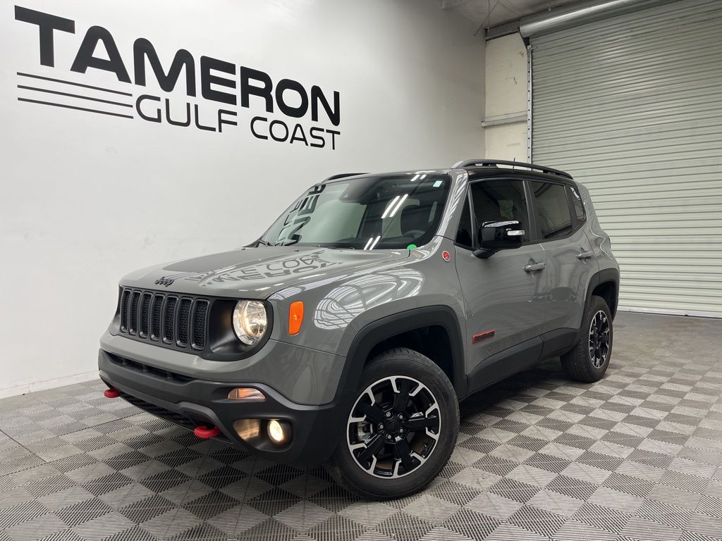 Sting-Gray Clearcoat 2023 Jeep Renegade Trailhawk 4WD SUV / Crossover Four-Wheel Drive 9-Speed Automatic