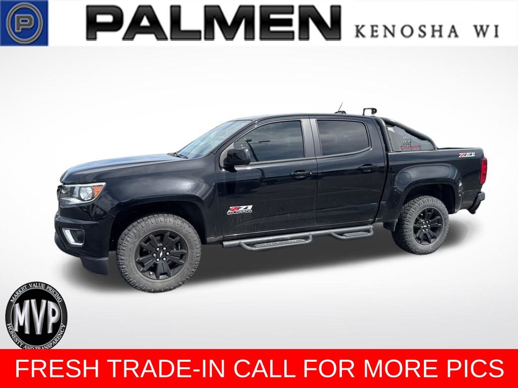 2017 Black Chevrolet Colorado Z71 4X4 Truck
