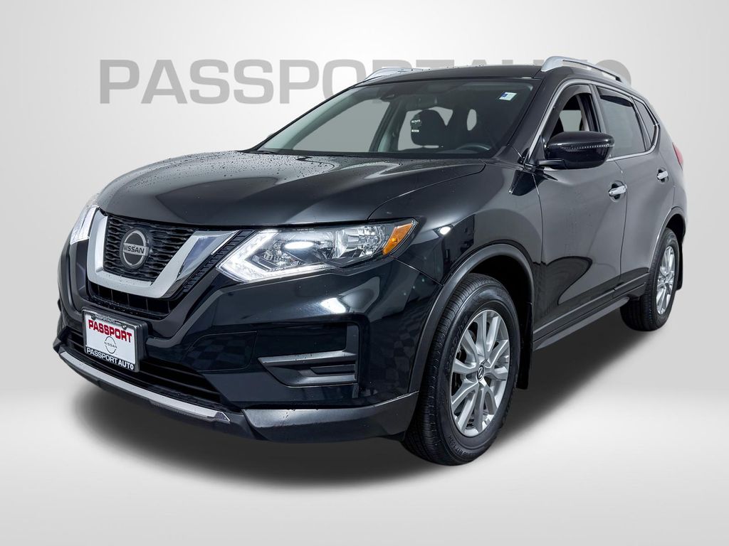 Gray (Magnetic Black Pearl) 2020 Nissan Rogue SV AWD SUV / Crossover All-Wheel Drive Continuously Variable Transmission