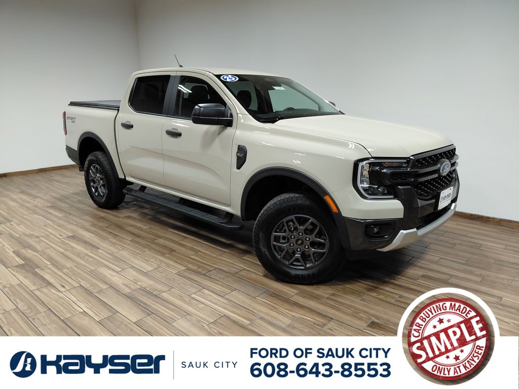 Desert Sand 2025 Ford Ranger Pickup Truck Four-Wheel Drive Automatic