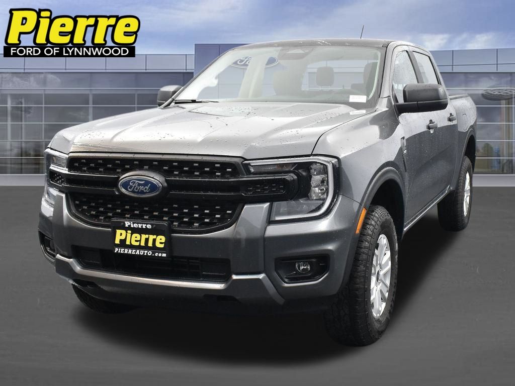 Gray Metallic 2025 Ford Ranger Pickup Truck Four-Wheel Drive Automatic