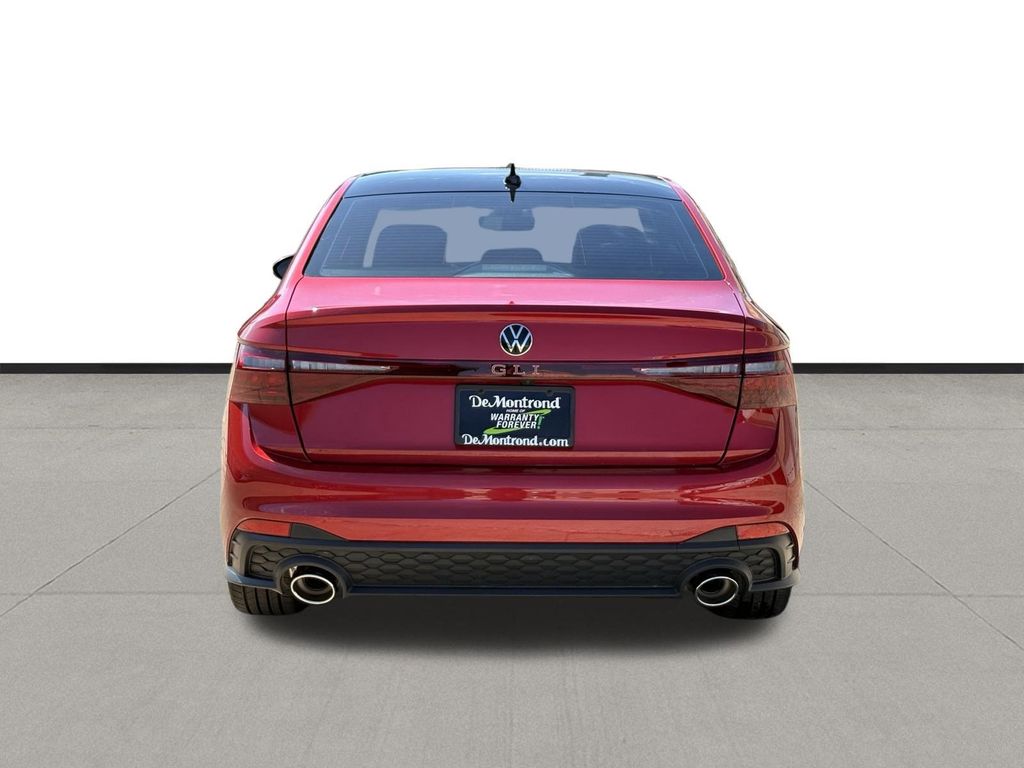 2026 Volkswagen Jetta GLI 2.0T Autobahn Red at DeMontrond Auto Country