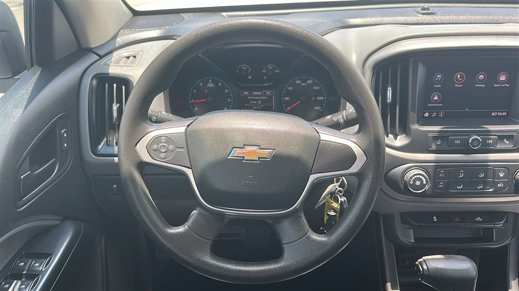 2021 Chevrolet Colorado Work Truck White at AutoSavvy Houston Southwest