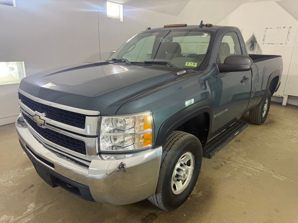 Blue Granite Metallic 2009 Chevrolet Silverado 2500HD Pickup Truck Four-Wheel Drive 6-Speed Automatic Overdrive