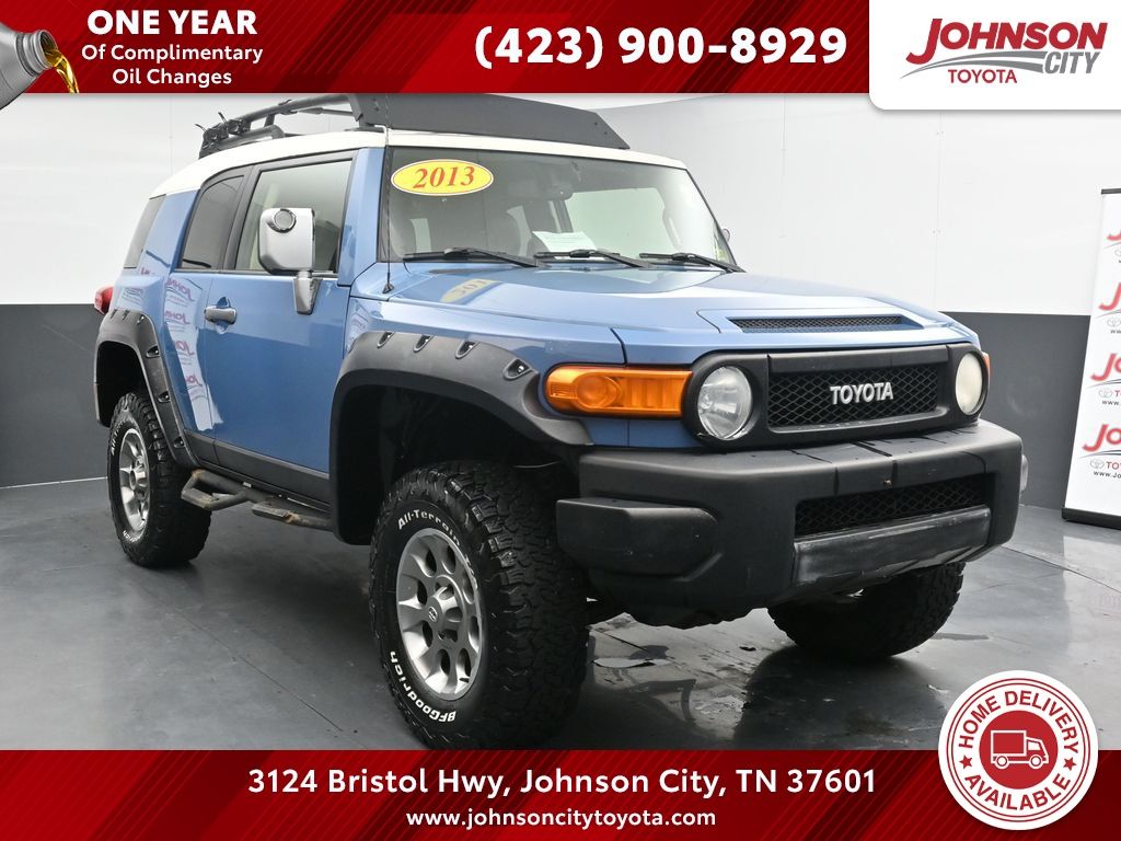 Blue 2013 Toyota FJ Cruiser SUV / Crossover Four-Wheel Drive 5-Speed Automatic