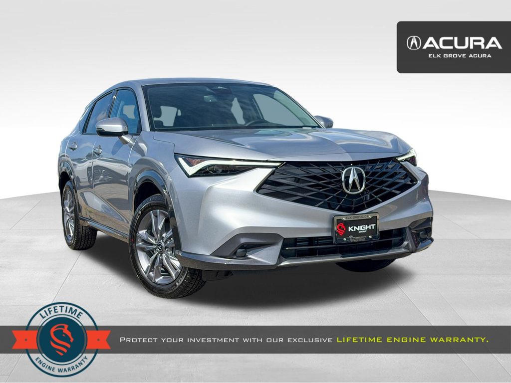 Silver 2026 Acura ADX SUV / Crossover All-Wheel Drive Continuously Variable Transmission