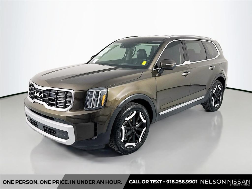 Dark Moss 2023 Kia Telluride SUV / Crossover Front-Wheel Drive 8-Speed Automatic