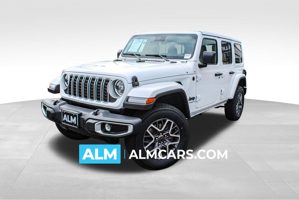 Bright White Clearcoat 2025 Jeep Wrangler SUV / Crossover Four-Wheel Drive 8-Speed Automatic