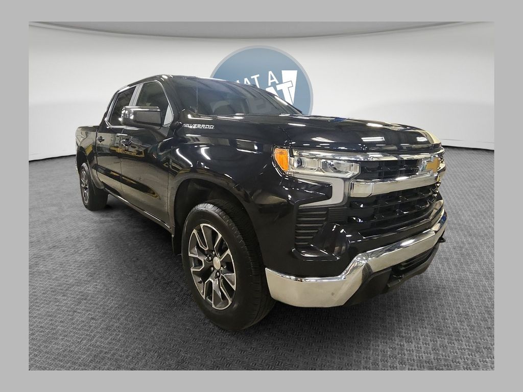 Dark Ash Metallic 2024 Chevrolet Silverado 1500 Pickup Truck Four-Wheel Drive 8-Speed Automatic