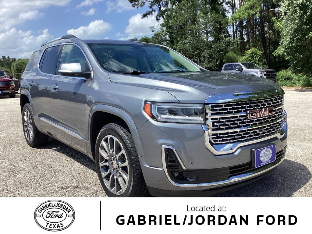 Gray (Satin Steel Metallic) 2022 GMC Acadia SUV / Crossover Four-Wheel Drive 9-Speed Automatic