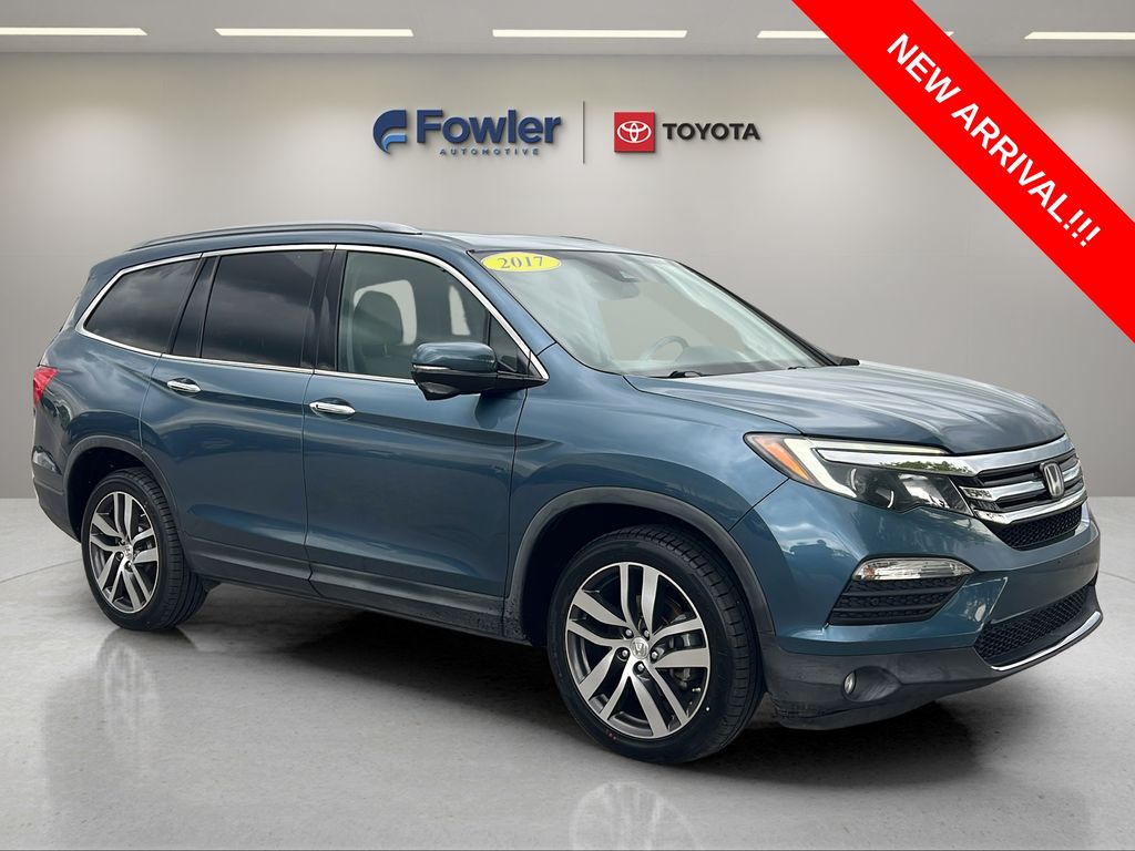 Black (Obsidian Blue Pearl) 2017 Honda Pilot Touring AWD SUV / Crossover All-Wheel Drive 9-Speed Automatic