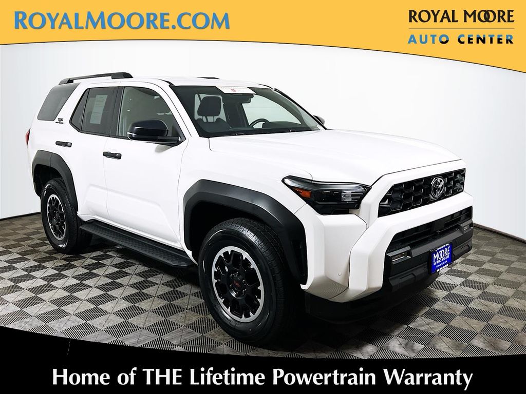 Ice Cap 2025 Toyota 4Runner SUV / Crossover Four-Wheel Drive 8-Speed Automatic