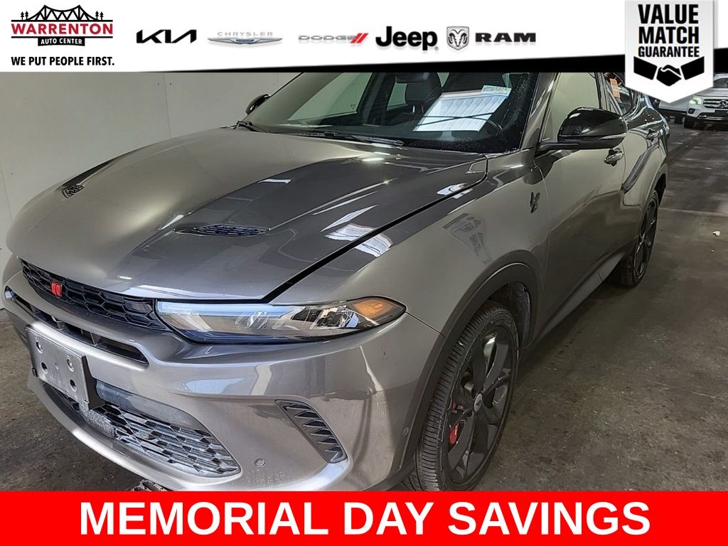 Gray Cray 2024 Dodge Hornet GT AWD SUV / Crossover All-Wheel Drive 9-Speed Automatic