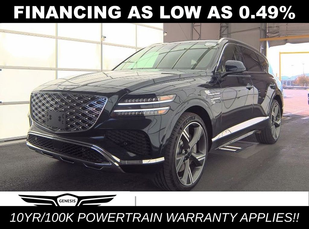 Capri Blue 2026 Genesis GV80 3.5T Prestige AWD SUV / Crossover All-Wheel Drive 8-Speed Automatic