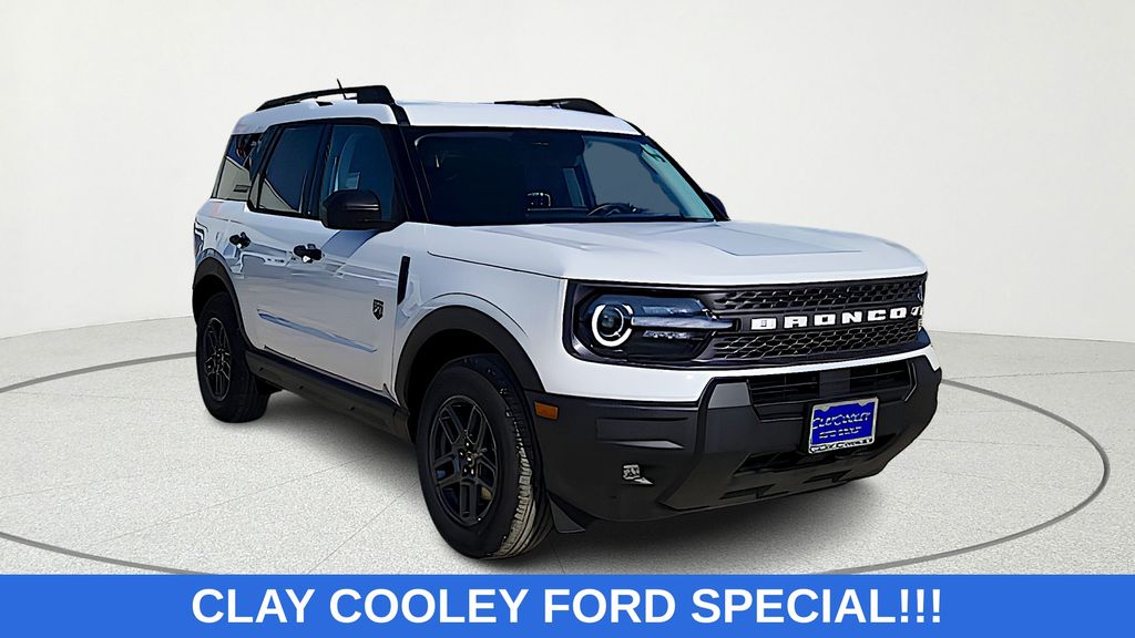 Oxford White 2025 Ford Bronco Sport SUV / Crossover All-Wheel Drive 8-Speed Automatic