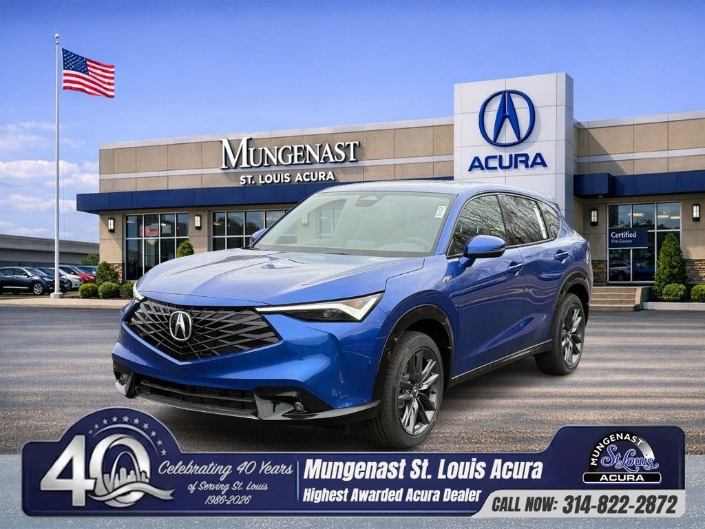 Adriatic Blue Sea Metallic 2025 Acura ADX SH-AWD with A-SPEC Package SUV / Crossover All-Wheel Drive Continuously Variable Transmission