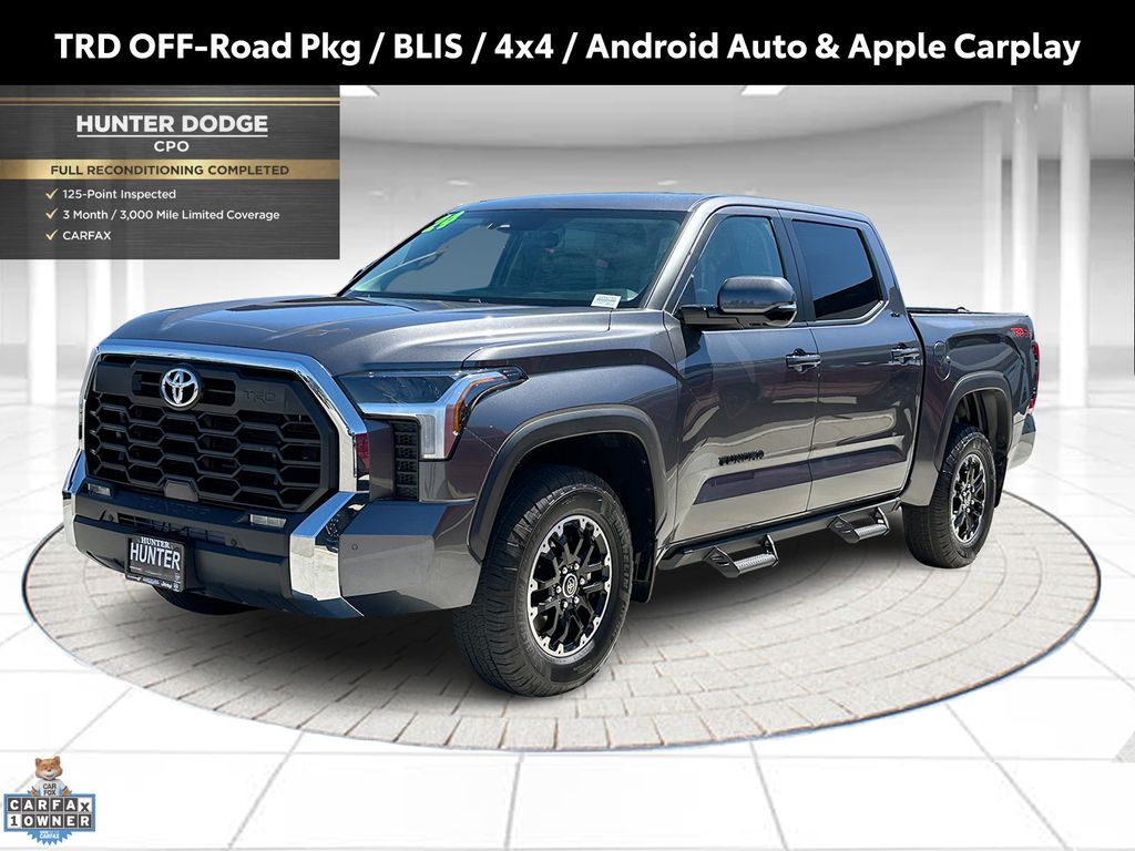 Magnetic Gray Metallic 2024 Toyota Tundra Pickup Truck Four-Wheel Drive Automatic