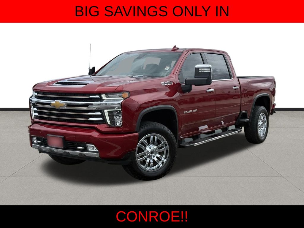 2022 Chevrolet Silverado 2500HD High Country Red at Classic Chevrolet Galveston