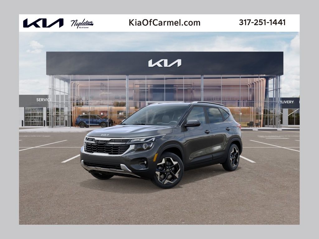 Gravity Gray 2026 Kia Seltos SUV / Crossover All-Wheel Drive Continuously Variable Transmission
